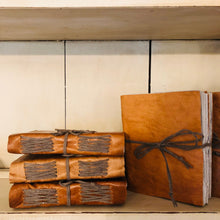 Load image into Gallery viewer, Handmade Journal- Brown Leather