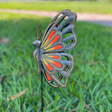 Load image into Gallery viewer, Haitian Butterfly Garden Stake