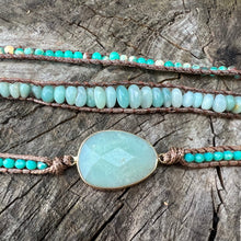 Load image into Gallery viewer, Amazonite Soothing Tension Bracelet