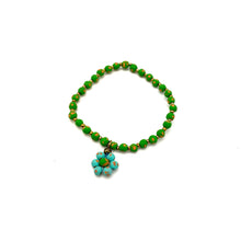 Load image into Gallery viewer, Ceramic Daisy Bracelet