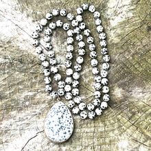 Load image into Gallery viewer, Dalmatian Jasper Love Of Life Necklace