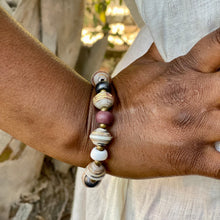 Load image into Gallery viewer, Haitian Signature Bracelet- Pastels with Cereal Box Beads