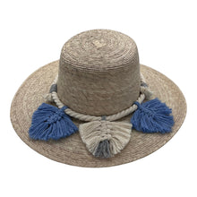 Load image into Gallery viewer, Naples Palm Hat - Leaves Macrame Band