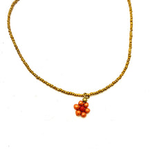 Load image into Gallery viewer, Ceramic Daisy Necklace