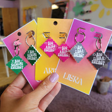 Load image into Gallery viewer, Grey Zodiac Engraved Earrings