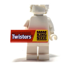 Load image into Gallery viewer, Twisters Candy (King Size) - Custom Printed 1x3 Tile made using LEGO part - B3 Customs