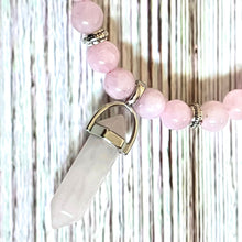 Load image into Gallery viewer, Rose Quartz Love Attraction Bracelet