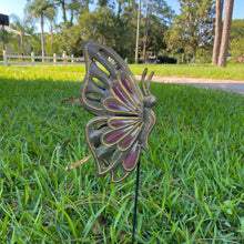 Load image into Gallery viewer, Haitian Butterfly Garden Stake