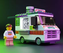 Load image into Gallery viewer, Cowabunga Pizza - B3 Customs® Food Truck w/ Minifigure
