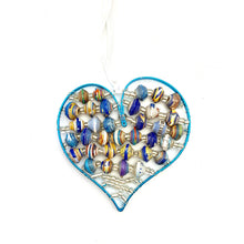 Load image into Gallery viewer, Paper Wire Heart Ornament