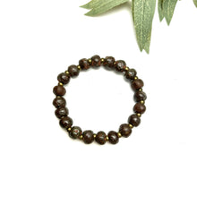 Load image into Gallery viewer, Simple Ceramic Bracelet- Textured Bean