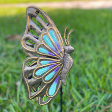 Load image into Gallery viewer, Haitian Butterfly Garden Stake