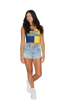 Load image into Gallery viewer, West Virginia Mountaineers Two Tone Tube Top
