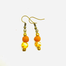 Load image into Gallery viewer, Antiqued Aromatherapy Earrings
