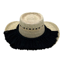 Load image into Gallery viewer, Espanol Palm Hat -Half Moon Band