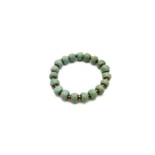 Load image into Gallery viewer, Simple Ceramic Bracelet- Slate Blue Speckles