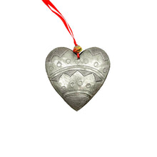Load image into Gallery viewer, Steel Heart Ornament