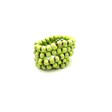 Load image into Gallery viewer, Simple Ceramic Bracelet- Spring Green