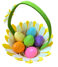 Load image into Gallery viewer, 6 Pcs STAINED Magnetic Wooden Eggs in Pastel/Macaron Colors