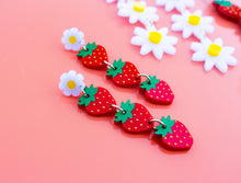 Load image into Gallery viewer, Strawberry Large Dangles