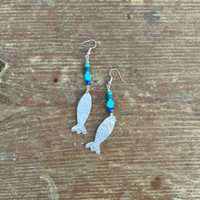 Load image into Gallery viewer, Aluminum Fish Earring