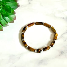 Load image into Gallery viewer, Tiger Eye Conquer Fear Bracelet