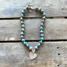 Load image into Gallery viewer, Heart Charm Cereal Box Necklace