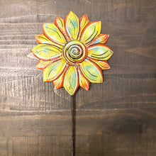 Load image into Gallery viewer, Floral Garden Stake