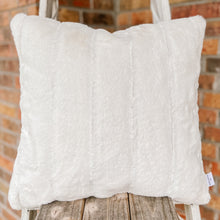 Load image into Gallery viewer, Finished 20x20 Pillow Cover with Invisible Zipper