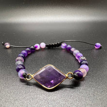 Load image into Gallery viewer, Amethyst Hope &amp; Dream Magnifier Bracelet