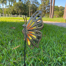 Load image into Gallery viewer, Haitian Butterfly Garden Stake