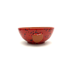 Load image into Gallery viewer, Calliope Heart Ice-Cream Bowls - Ladybug Red