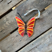 Load image into Gallery viewer, Painted Butterfly Ornament
