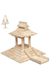 Load image into Gallery viewer, **Pre-order (Ships in 2-3 Weeks)**120 Pcs Natural Wooden Building Planks Set
