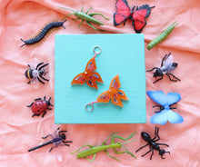 Load image into Gallery viewer, Orange Shimmer Butterfly