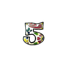 Load image into Gallery viewer, Painted Numbers - White
