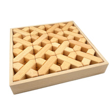 Load image into Gallery viewer, **Pre-order (Ships in 2-3 Weeks)**32 Pcs X-shape Blocks Set with Storage Tray