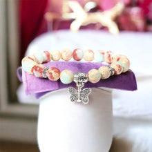 Load image into Gallery viewer, Imperial Orange Jasper Positivity &amp; Destress Bracelet