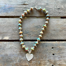 Load image into Gallery viewer, Heart Charm Cereal Box Necklace