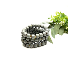 Load image into Gallery viewer, Simple Ceramic Bracelet- Great Grey