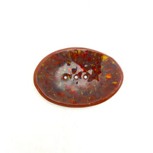 Load image into Gallery viewer, Oval Mystic Kaleidescope Brown Soap Dish