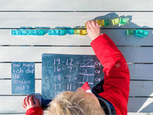 Load image into Gallery viewer, **Pre-order (Ships in 2-3 Weeks)**100 Pcs Rainbow Translucent Lucite Cubes Set with Storage Tray