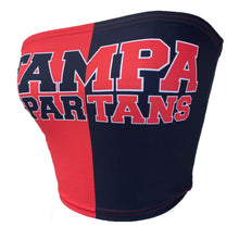 Load image into Gallery viewer, Tampa Spartans Two Tone Tube Top