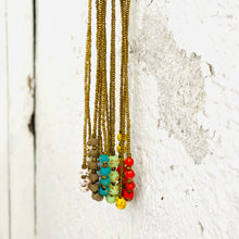 Load image into Gallery viewer, Antique Ceramic Necklace