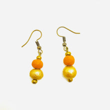 Load image into Gallery viewer, Antiqued Aromatherapy Earrings