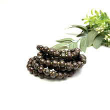 Load image into Gallery viewer, Simple Ceramic Bracelet- Textured Bean