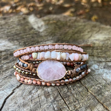 Load image into Gallery viewer, Rose Quartz Love Radiation Bracelet