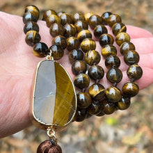 Load image into Gallery viewer, Tiger Eye Inner Strength &amp; Confidence Necklace