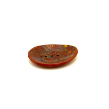 Load image into Gallery viewer, Oval Mystic Kaleidescope Brown Soap Dish