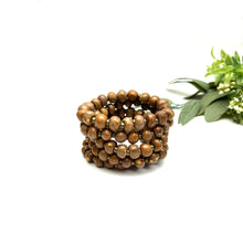 Load image into Gallery viewer, Simple Ceramic Bracelet- Speckled Latte